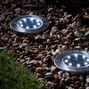 Image 4: 8-LED Solar Deck Lights