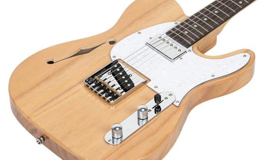 Image 11: Glarry GTL Semi-Hollow Electric Guitar