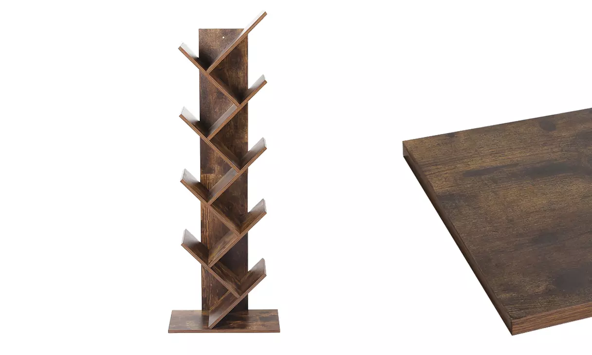 Levede 8-Tier Tree Bookshelf