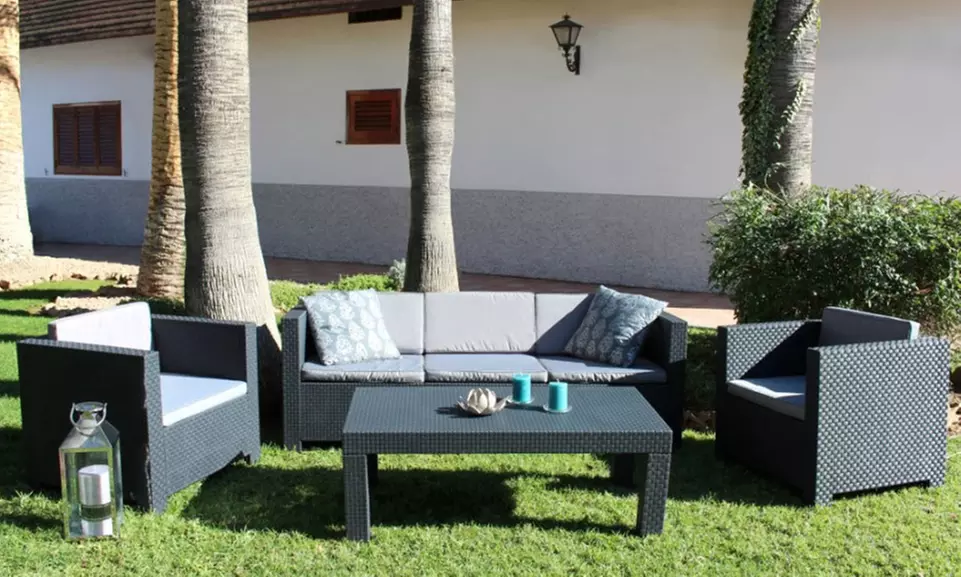Conjunto de muebles de jardín Ibiza con opción a baúl - Primary Image
