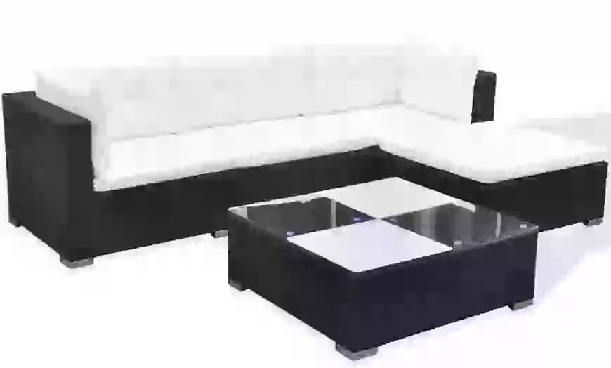 Image 14: Tuinset poly rattan