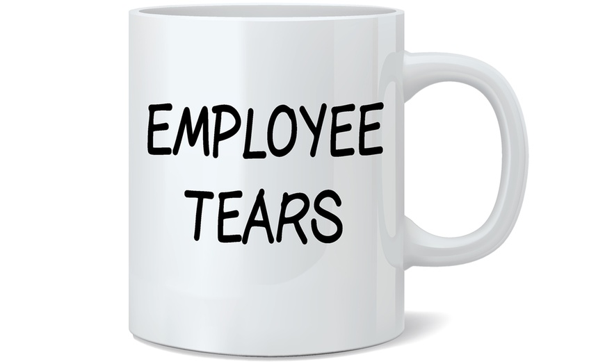 Image 4: One or Two Employee Novelty Mugs