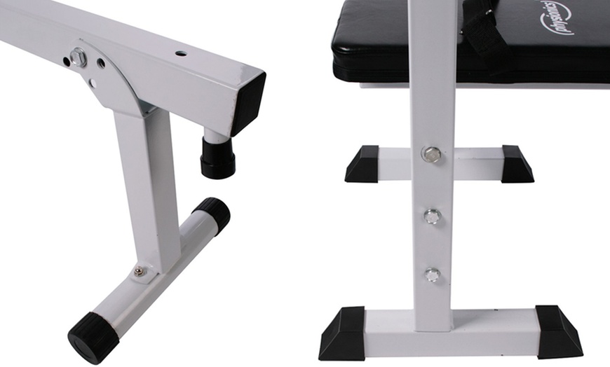 Image 4: Opvouwbare weight bench