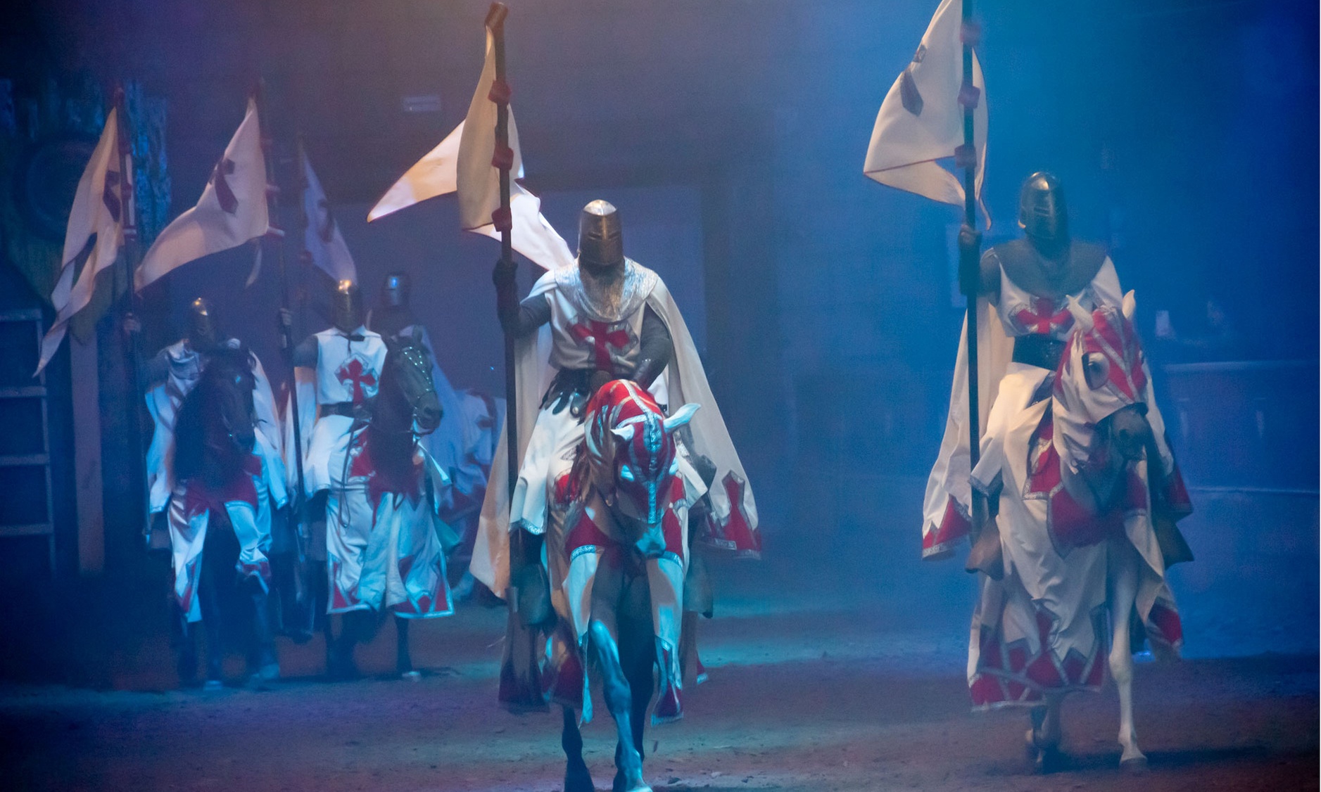 Cena medieval con espectáculo y bebida ilimitada para adultos y niños