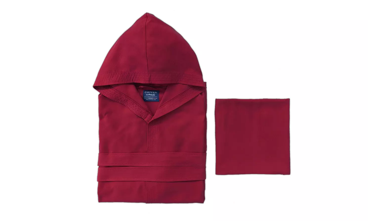 Set Accappatoio + telo in microfibra unisex