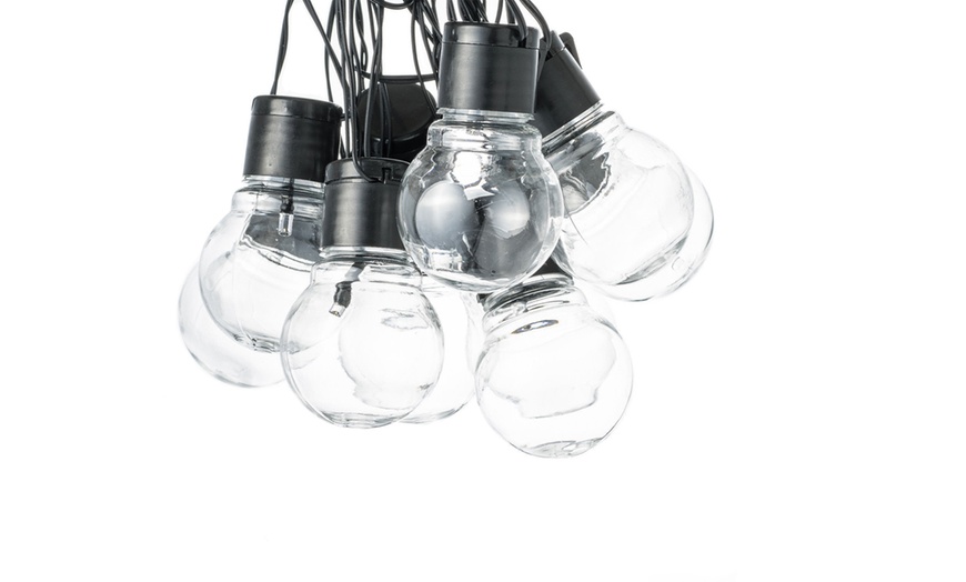 Image 2: Up to Three Sets of Garden Solar-Powered Retro-Style Bulb