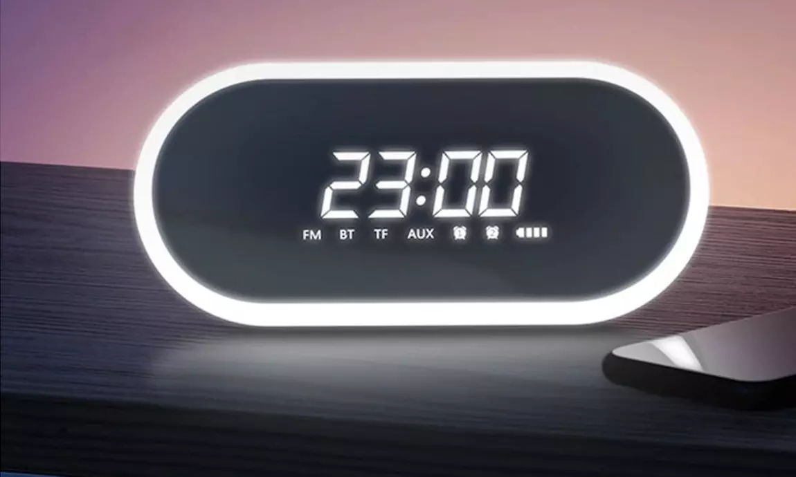 Réveil radio Baseus avec Bluetooth - Primary Image