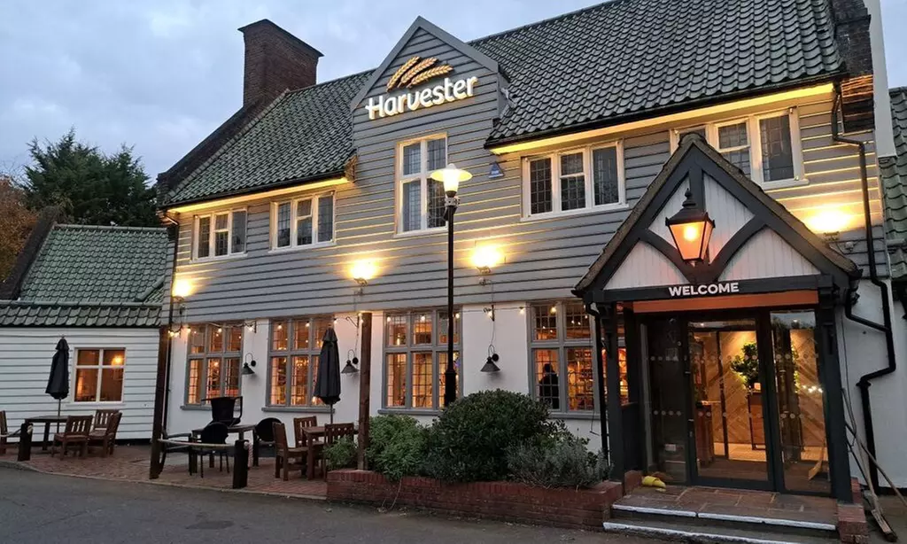 Two or Three Course Meal for 2 Adults and Up to 2 Children @ Harvester