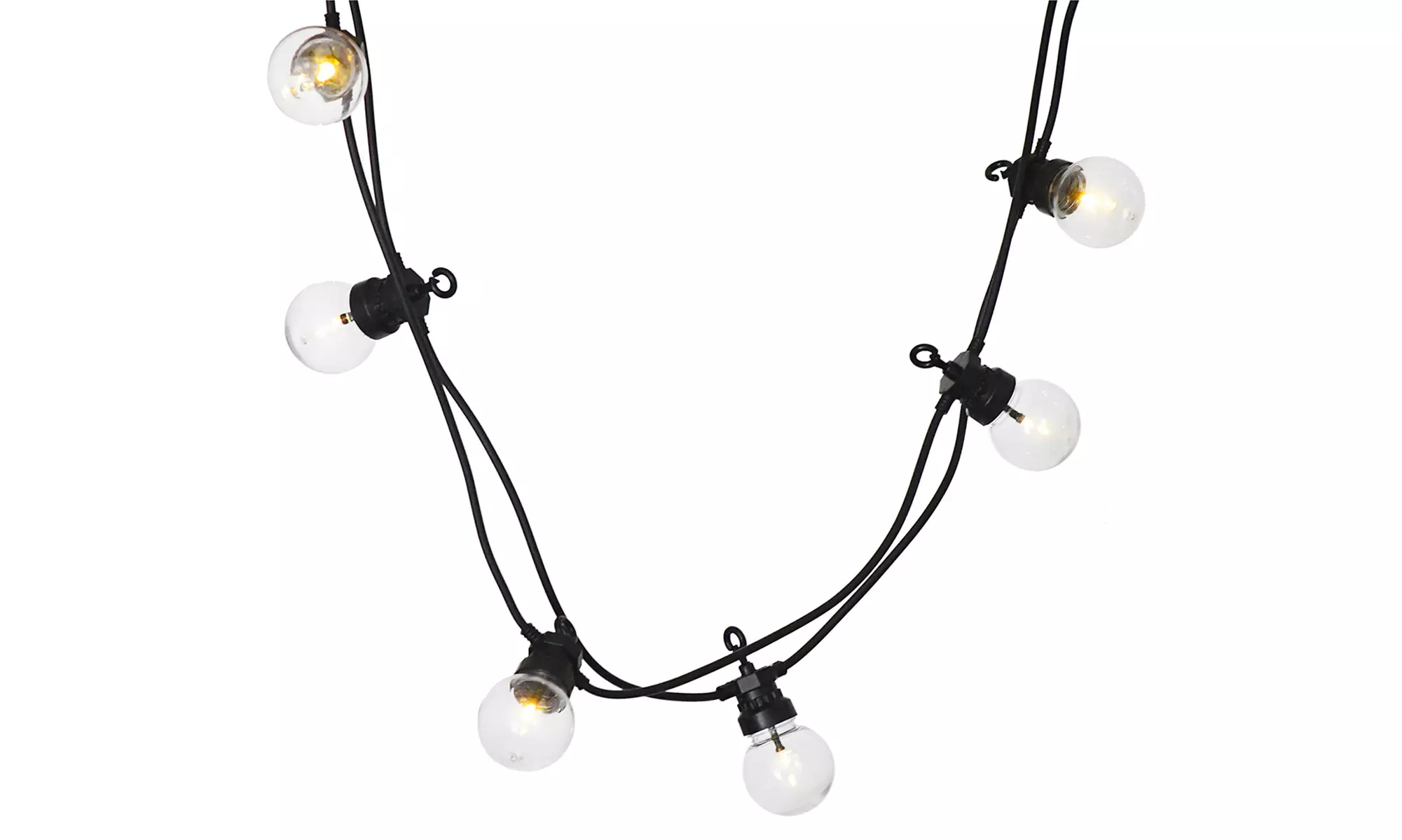 Guirlande 20 globes de jardin à LED