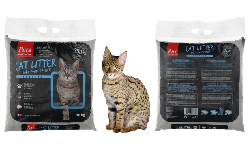 Image 1: Premium Litter for Cats 10kg