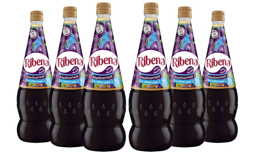 Image 1: Ribena Concentrate Blackcurrant Squash Drink Six-Pack