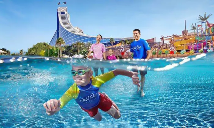 Wild Wadi Waterpark Day Pass with Optional Meals for One, Two or Four