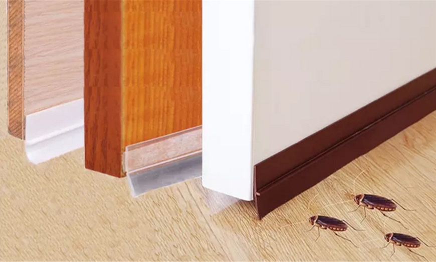 Up To 65% Off Self-Adhesive Silicone Door Seal Strip | Groupon