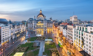 Antwerpen: Queen of twin kamer met ontbijt, naar keuze met pizzadiner