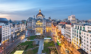 Antwerpen: Queen of twin kamer met ontbijt, naar keuze met pizzadiner