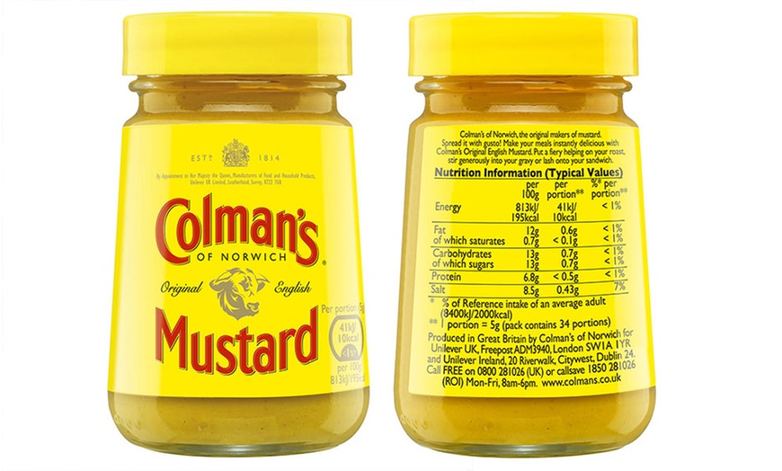 Image 4: Colman's Original English Mustard