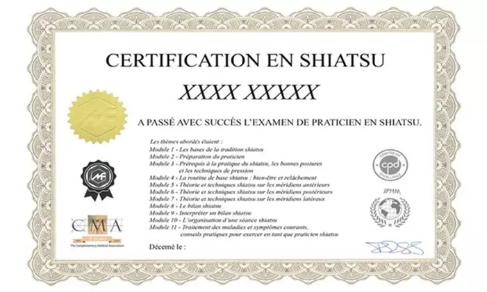 Formation en shiatsu avec MeFormer