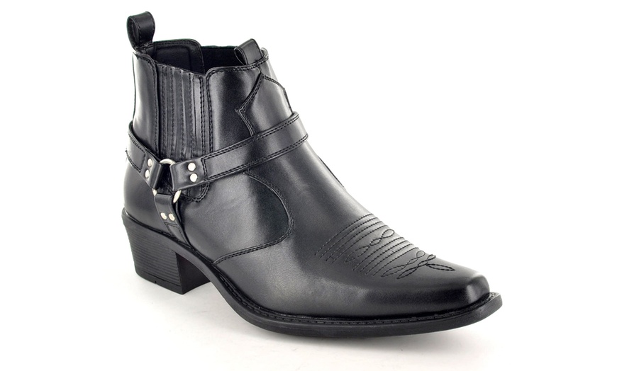 Image 10: Bottines style Western Homme