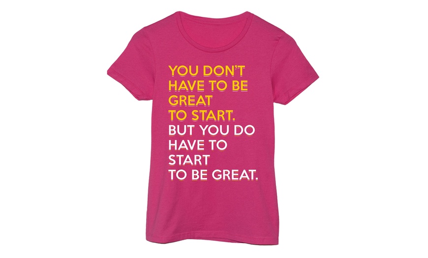 Women's Motivational T-Shirts | Groupon Goods