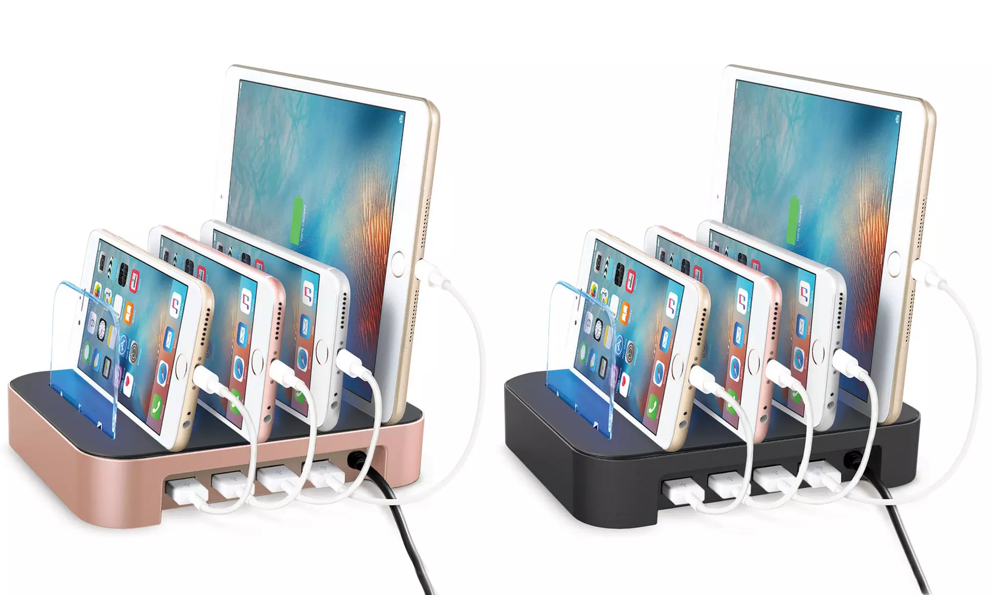 Merkury Innovations 4-Port Charging Station - Primary Image