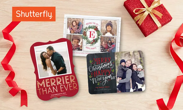 20 or 40 5x7 Square Trim, Signature Cardstock Flat Cards from Shutterfly (Up to 54% Off) - Primary Image