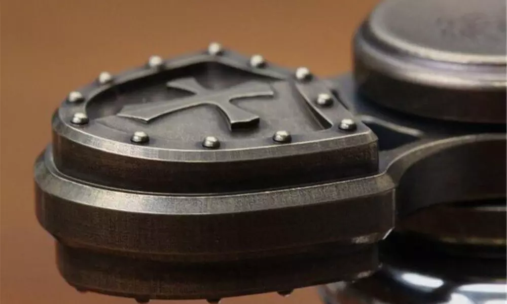 Crusader Metal Fidget Spinner - Second Medium