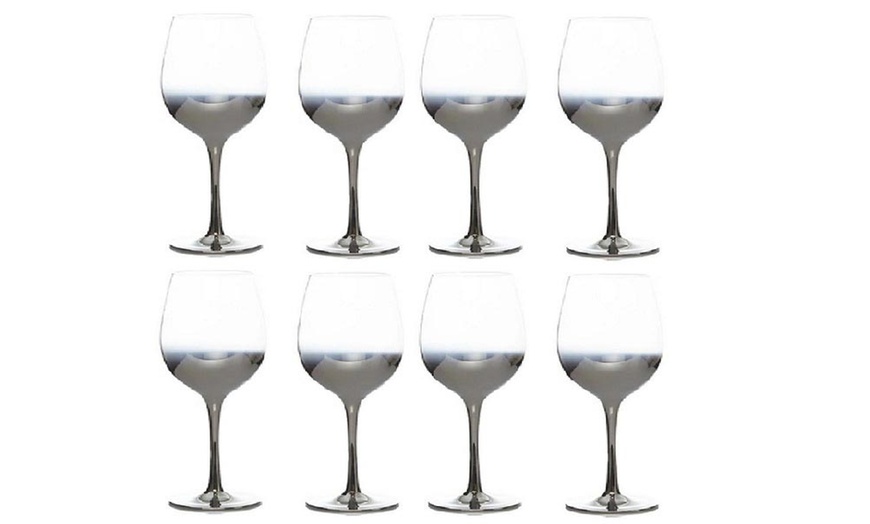 Image 7: Two, Four or Eight Aurora Wine Glasses