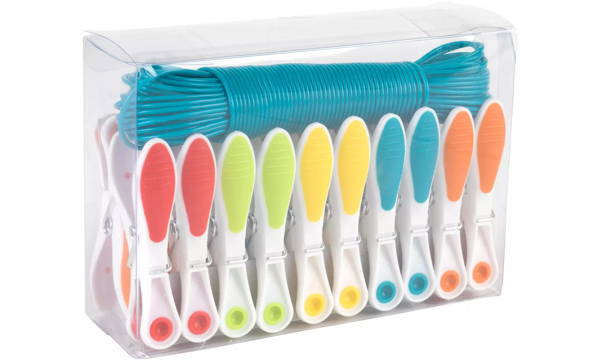 Set de 20 pinces et fil à linge 20m Beldray - Second Medium