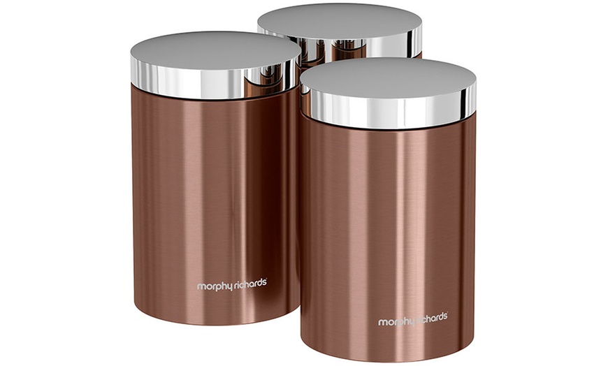 Image 2: Morphy Richards Storage Canisters