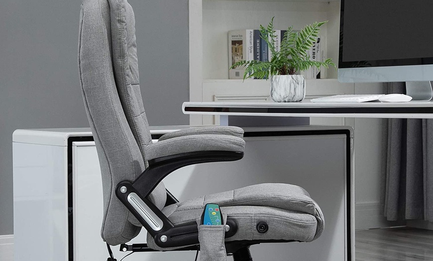 Image 16: Vinsetto Massage Office Chair