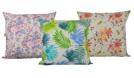 Set di 2 cuscini arredo disponibile in 4 fantasie, 2 misure e vari colori