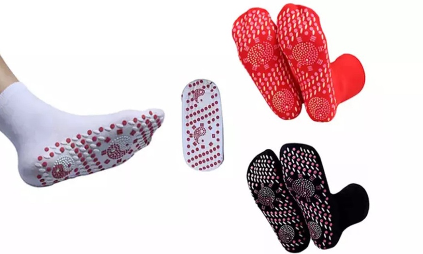 Image 2: One or Three Pairs of Self-Heating Socks