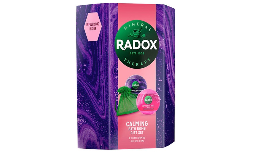 Image 5: Up to Four Radox Calming Bath Bomb Gift Sets