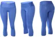 Body-Breeze Women's Mid-Rise Sport-Fitted Capris Pants - Second Medium