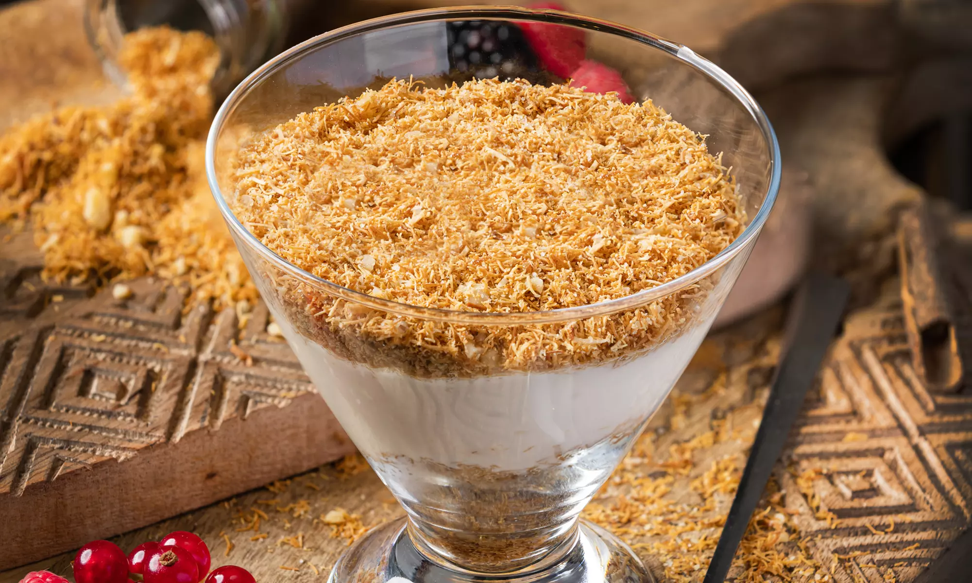 Ein Humus-Gericht nach Wahl inklusive ein Dessert für 1, 2 od. 4 Pers.