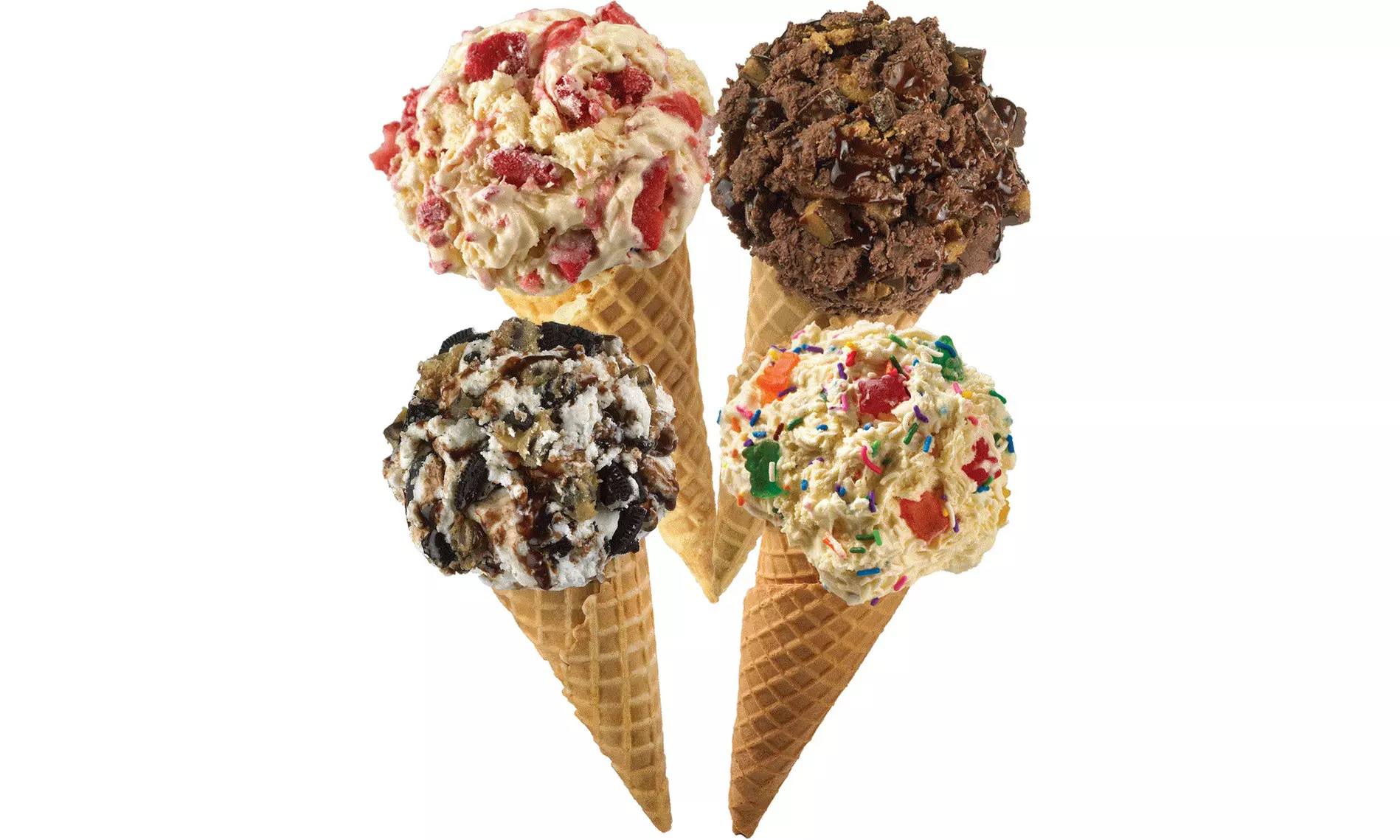 One Layered Ice Cream Cake or Four Regular Ice Cream Cones at Marble Slab Creamery (Up to 39% Off) - Second Medium