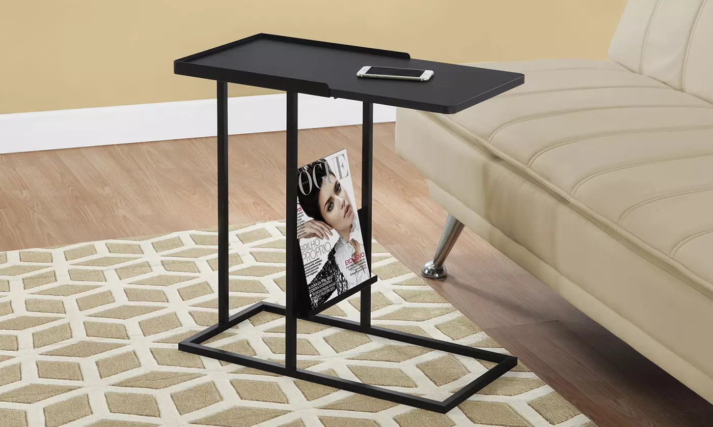 Accent Table with Magazine Rack - Second Medium