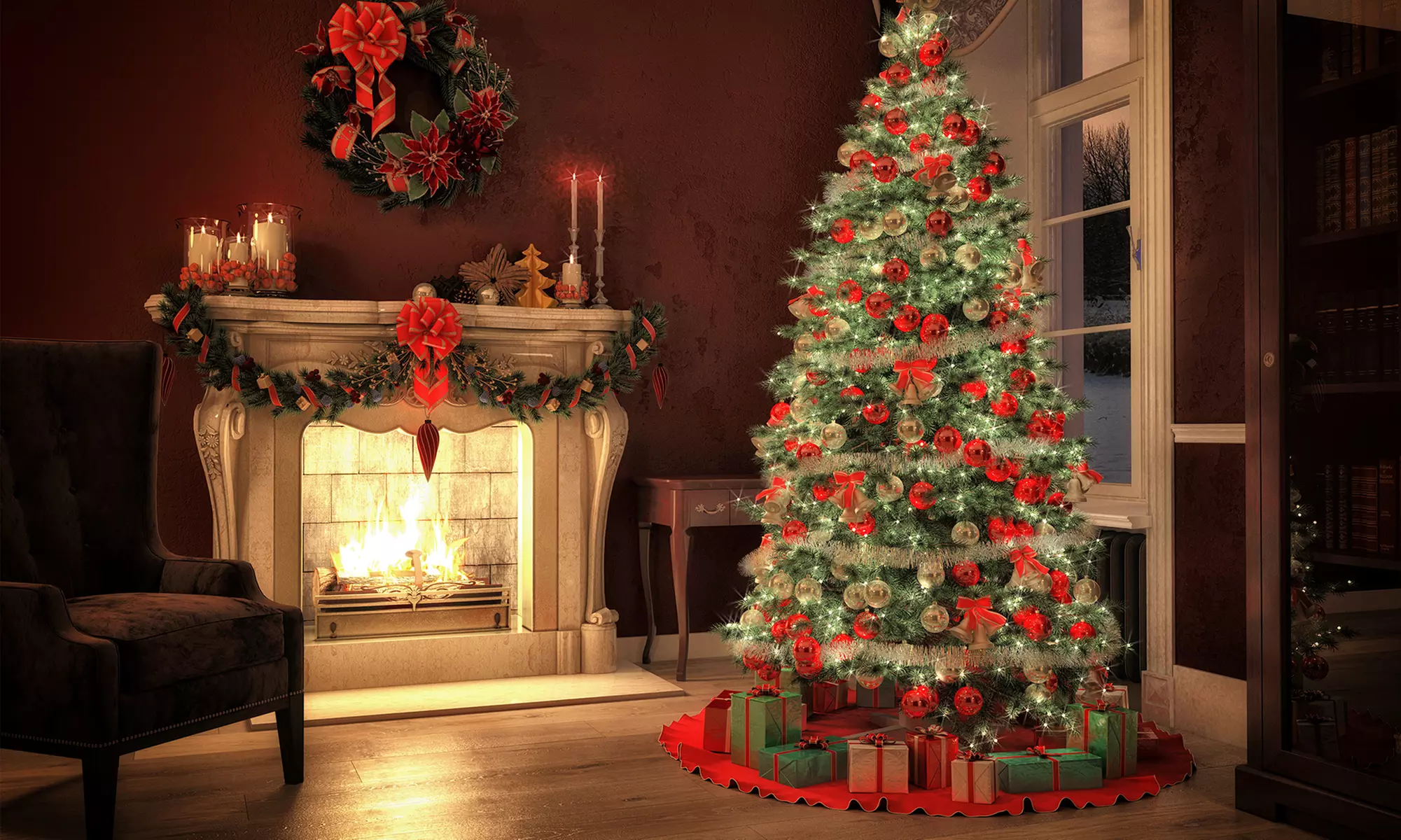 $39 for a Noble Fir Christmas Tree Up to 7-Feet Tall at Crazy Rudolph's Christmas Trees ($100 Value)  - Primary Image