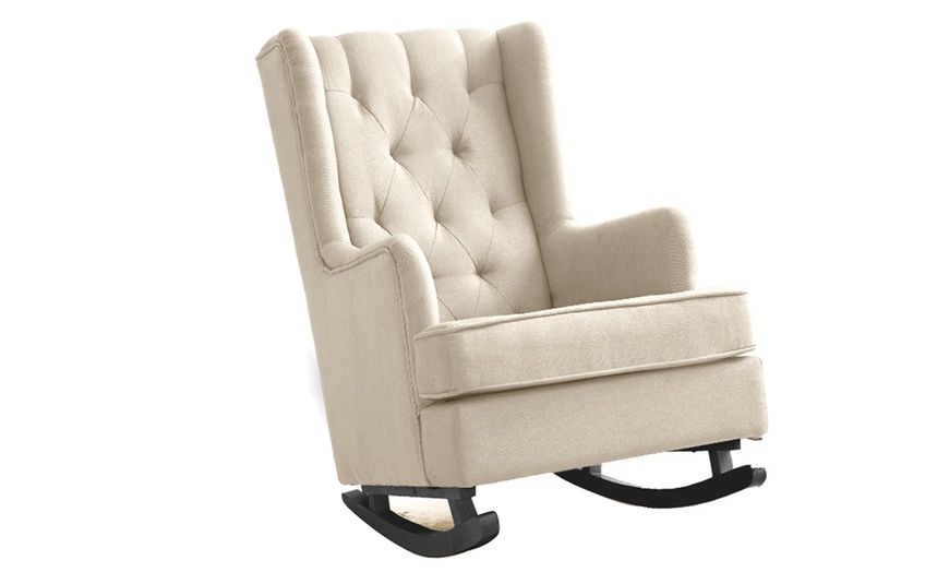 Image 11: Convertible Rocking Armchair