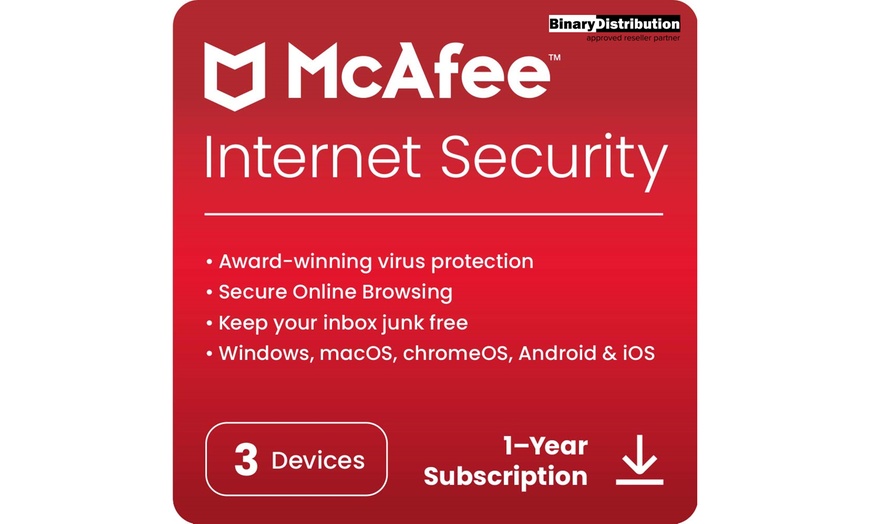 Image 4: McAfee Internet Security 2025 para 1 o 3 dispositivos