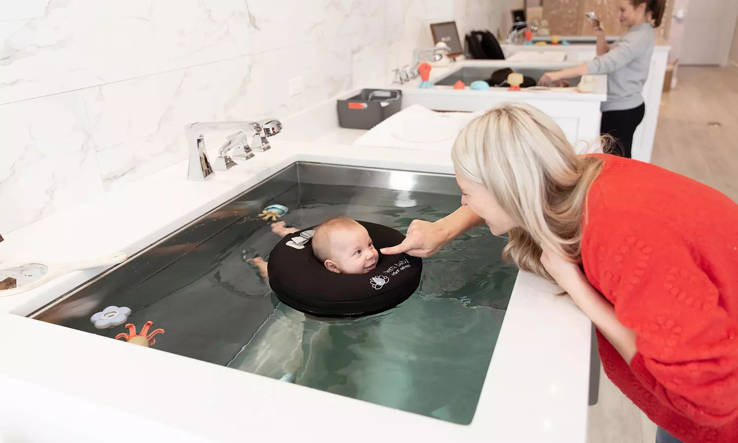 One 60-Minute Baby Float Session with Guided Massage Instruction at Metta Baby (Up to 34% Off) - Primary Image