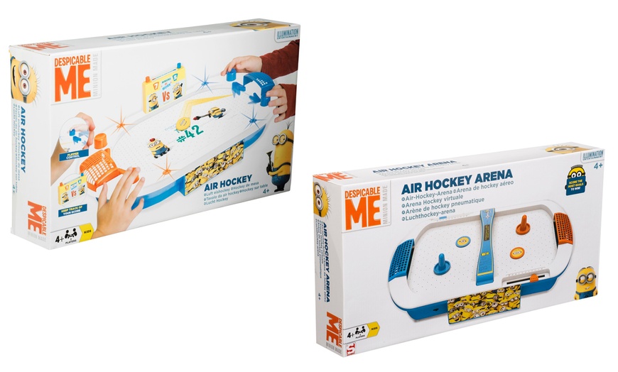 Image 1: Despicable Me Minions Air Hockey