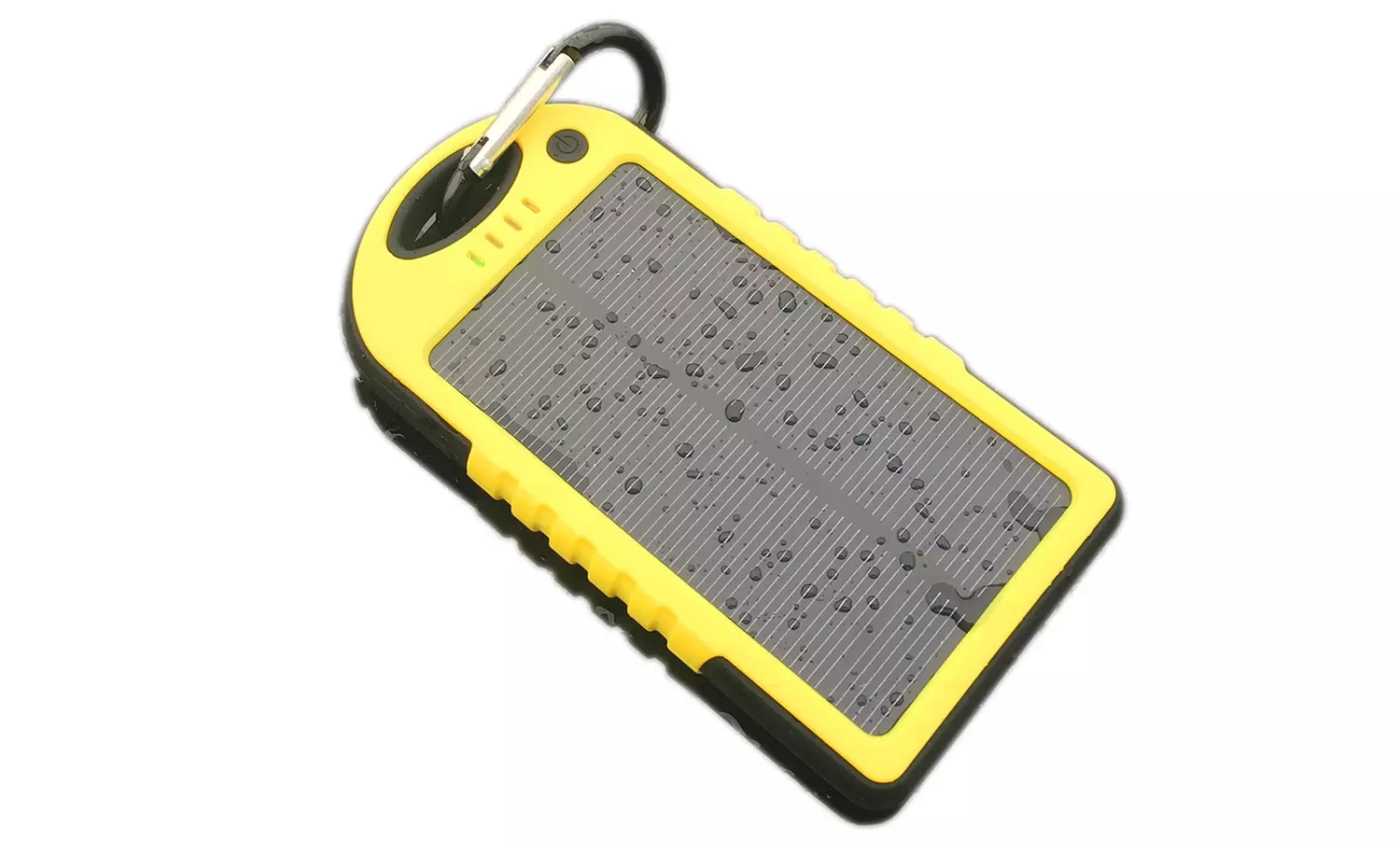 5,000 mAh Water Resistant Solar Smartphone Charger with Clip - Second Medium