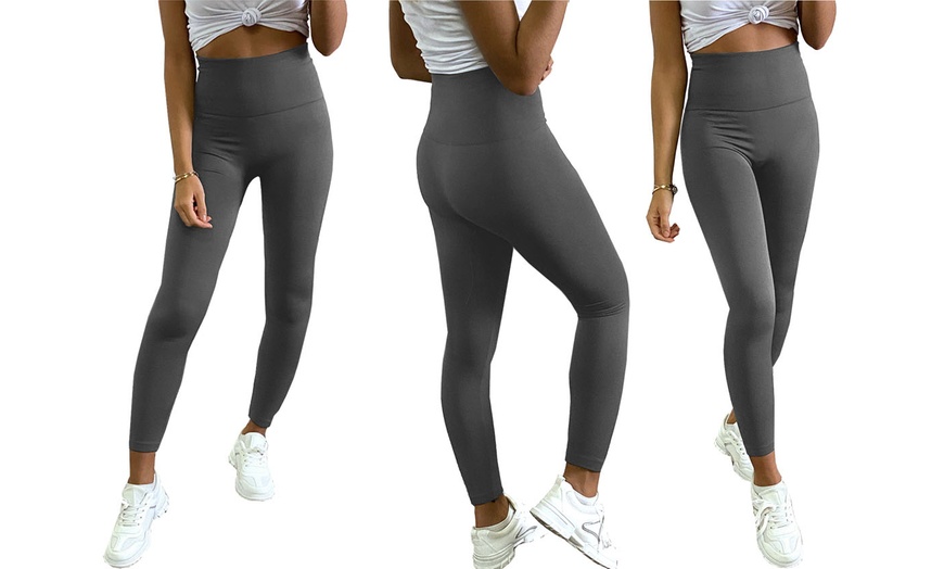 Image 3: Thermal Fleece Leggings