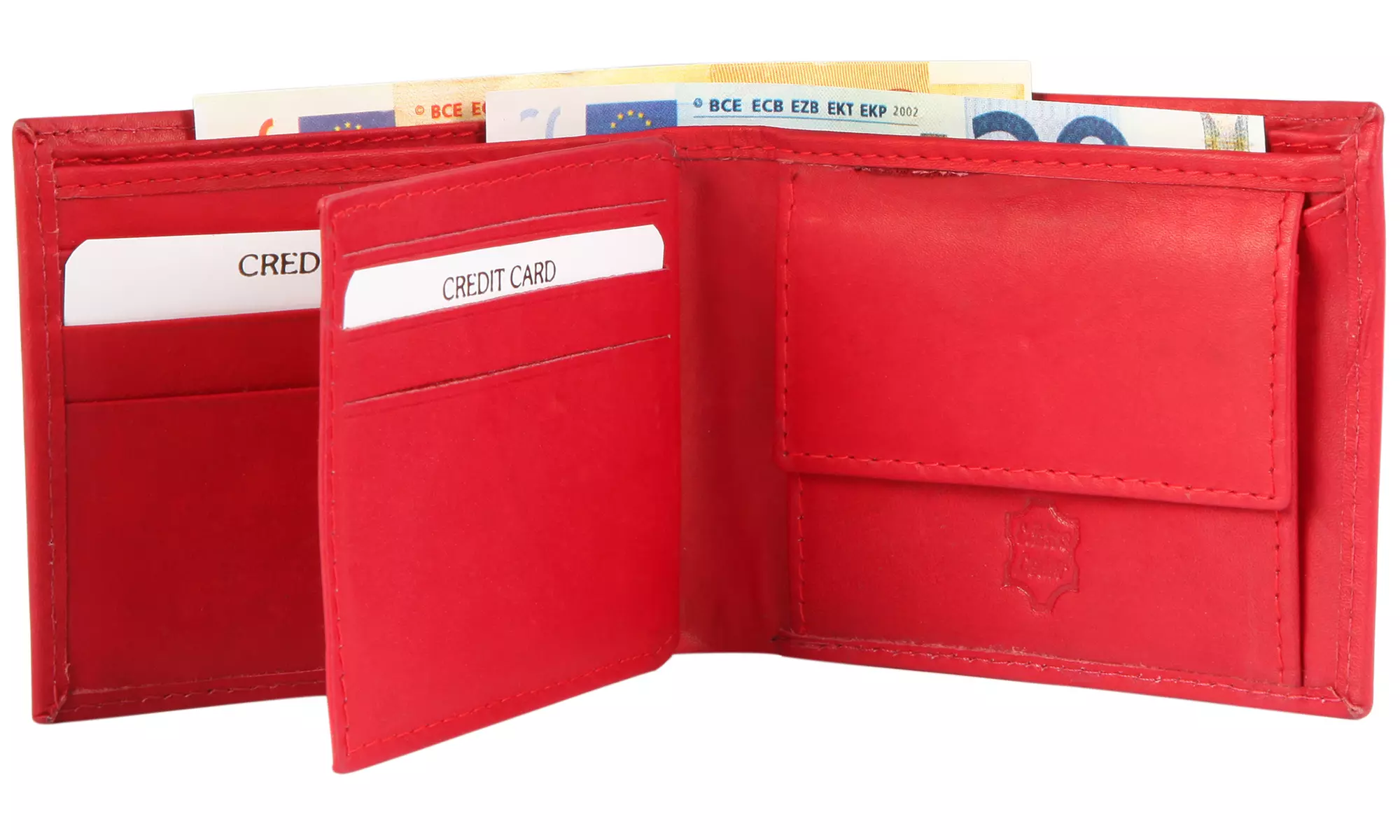 1x oder 2x Excellanc Herren-Geldbörse