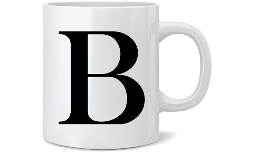 Image 4: Alphabet Letter Mug