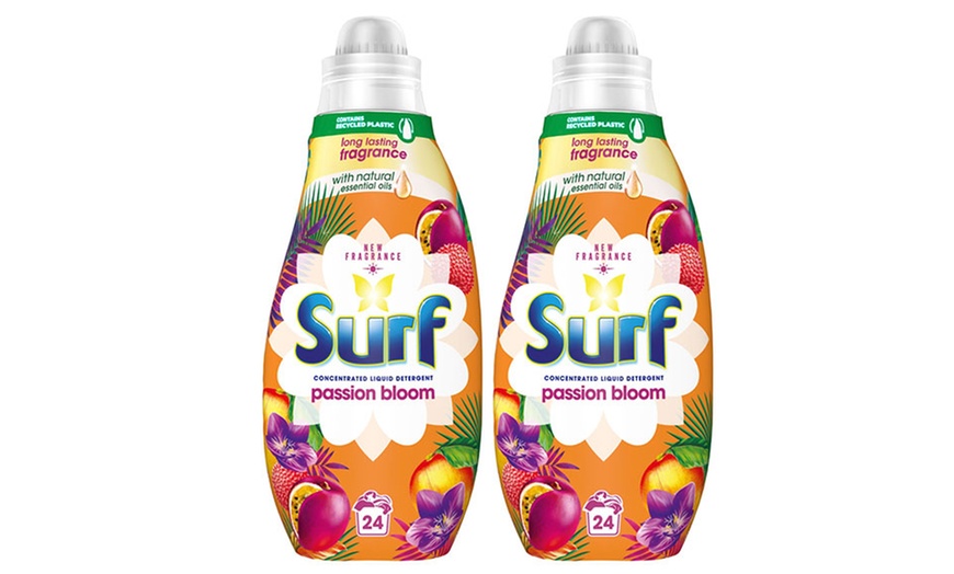 Image 2: Two or Four Bottles of Surf Concentrated Liquid Laundry Detergent 