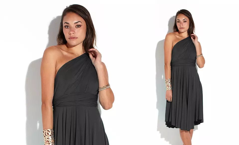 Knee-Length Infinity Dress. Multiple Colors Available. Free Shipping and Returns. - Primary Image