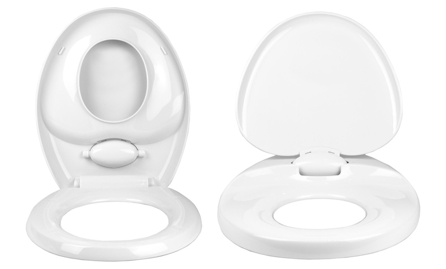 Image 2: Family Toilet Seat