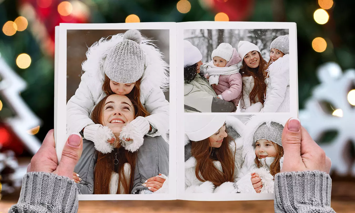 Hardcover-Fotobuch im A4-Format